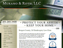 Tablet Screenshot of bergenbankruptcylawyers.com